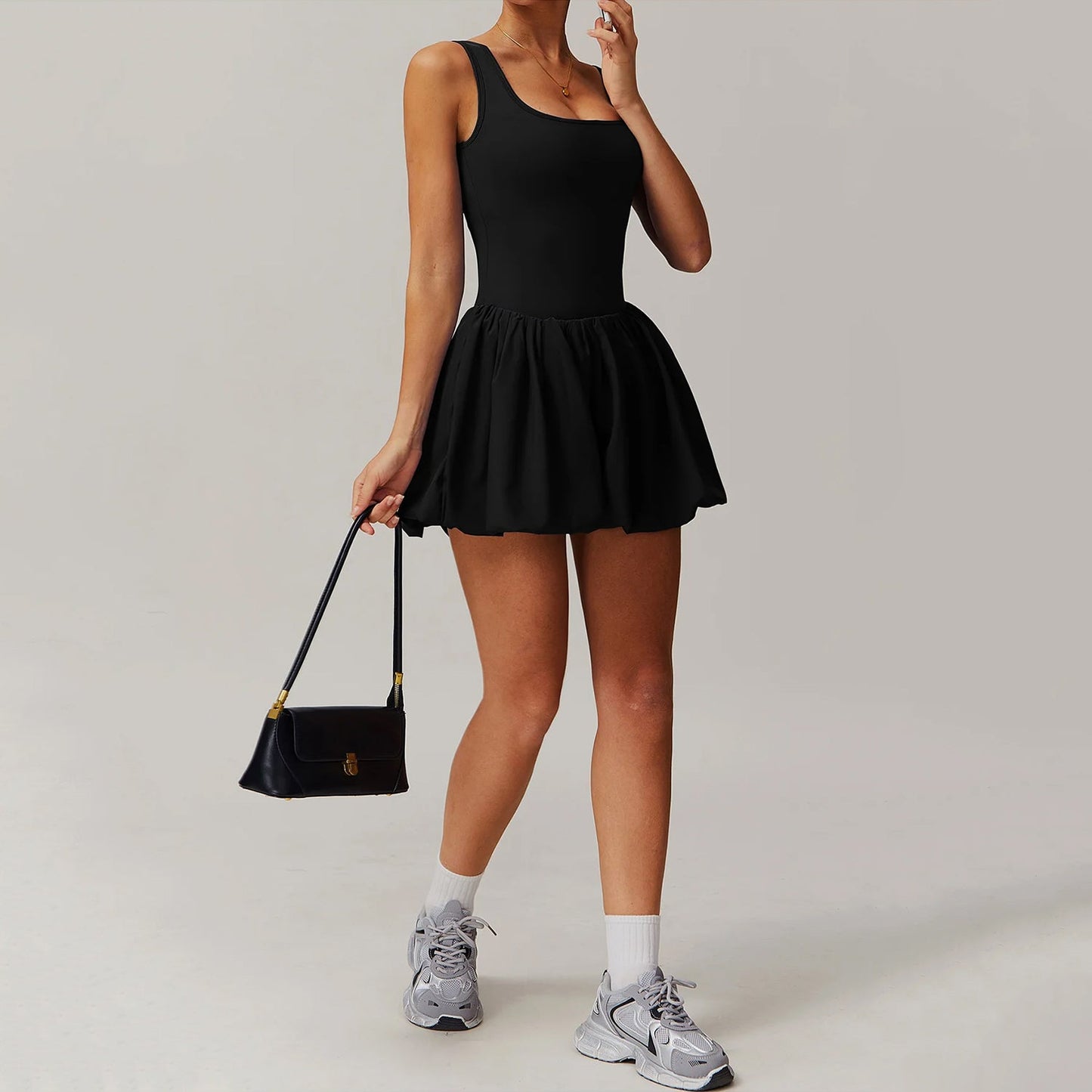 Stella Strapless Balloon Dress