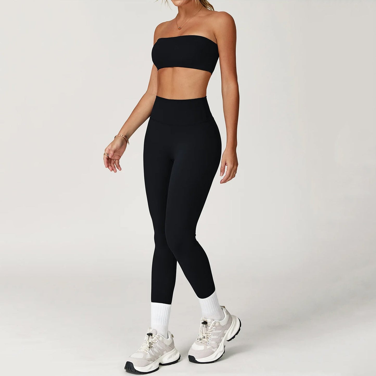 Lila Strapless Bralette Leggings Set