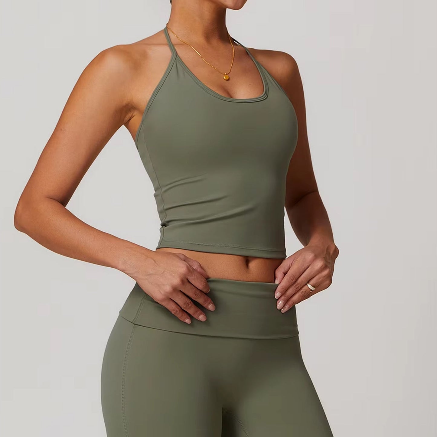 Jade Cord Neck Tie Athlete