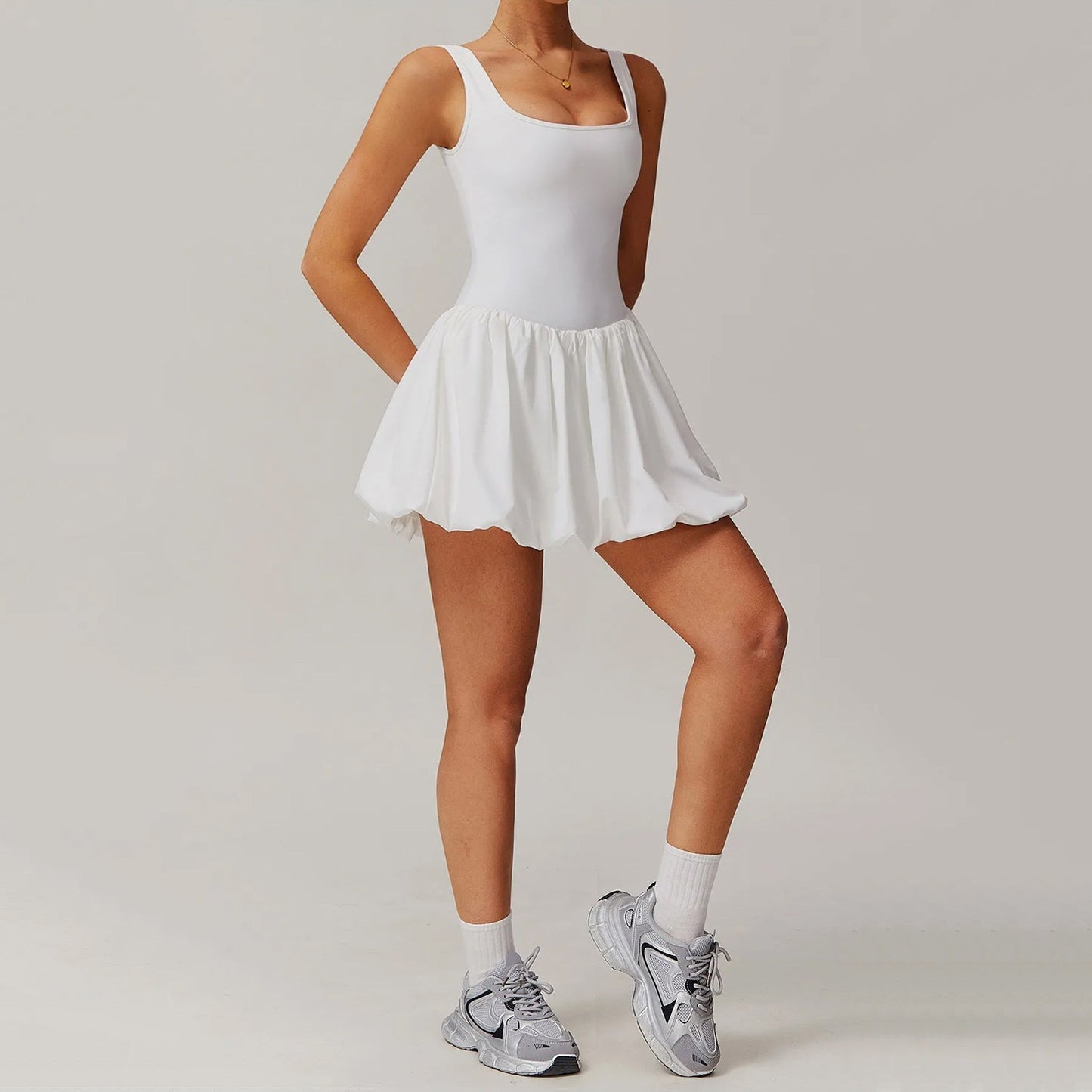 Stella Strapless Balloon Dress