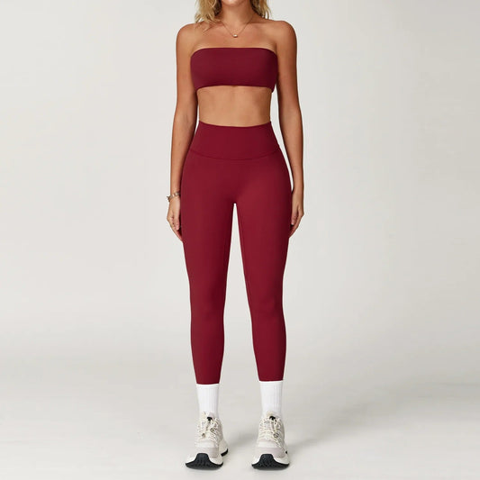 Lila Strapless Bralette Leggings Set
